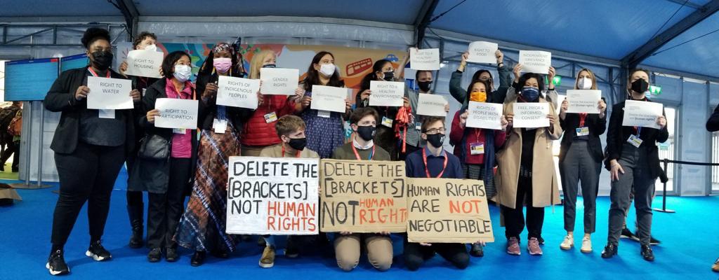 HUMAN RIGHTS AT COP26: UPDATES FROM THE NEGOTIATIONS
